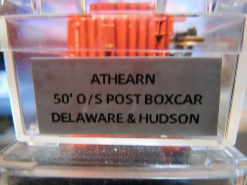 N - Athearn - 50' Outside Post Boxcar, Delaware Hudson w/M-M cpl LN - Picture 2 of 2