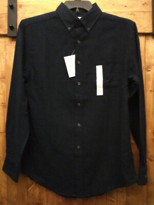 CROFT & BARROW FLANNEL SHIRT EXTRA SOFT 100% COTTON SIZE S