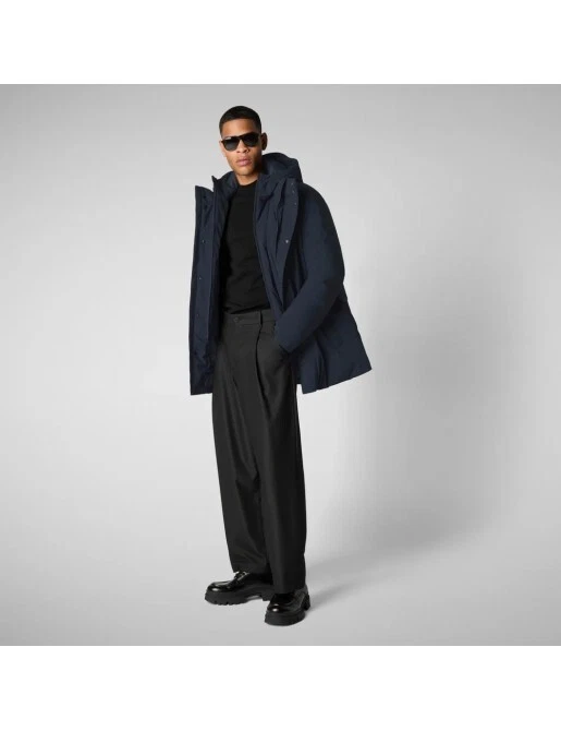 SAVE THE DUCK -D4202 MATTY PARKA Blu SCONTO 40% - Bild 4 von 4