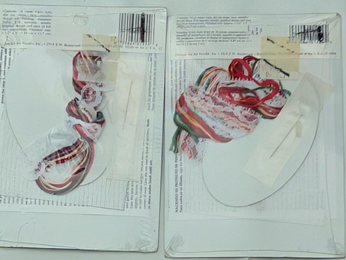 Designs for the Needle - 2 Christmas Lace Tree Ornaments - photo - Cat & Bow - Picture 2 of 2