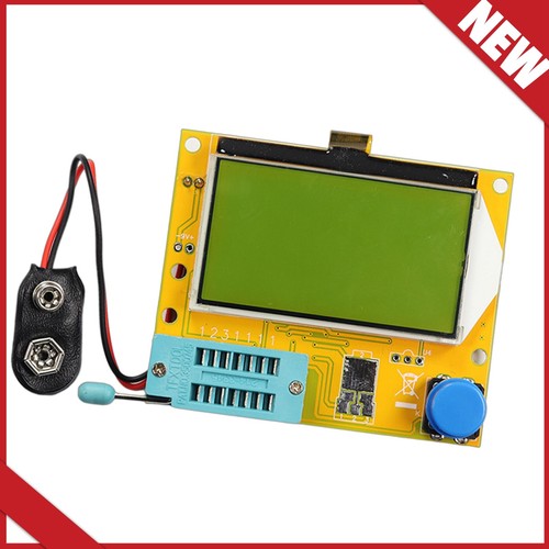 NUOVO All-in-1 LCD Component Tester Transistor Diodo Capacità ESR Meter Testing - Foto 11 di 14