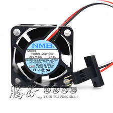 1PCS NMB 1608KL-05W-B69 DC24V 0.13A 3-wire Fanuc cooling fan 40 40 20MM