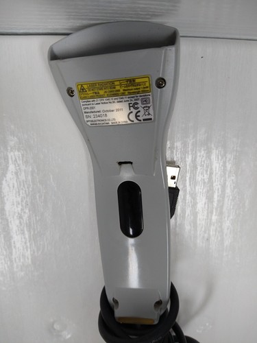 Opticom OPR-2001 Slim Laser HandHeld Barcode Scanner - Black - Picture 9 of 12