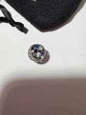 Pandora Celestial Stars Moon Charm Sterling S...