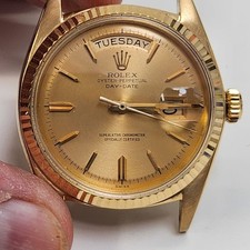 Orologio Rolex Day-Date President 36 mm oro giallo 18 carati quadrante tropicale 1803 anno 1963