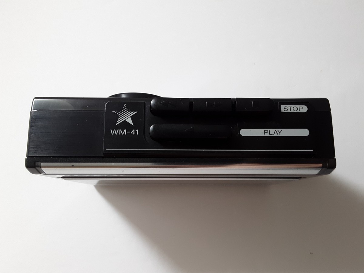 🔥 Sony Walkman WM-41 Cassette Tape Player Vintage Restored Works