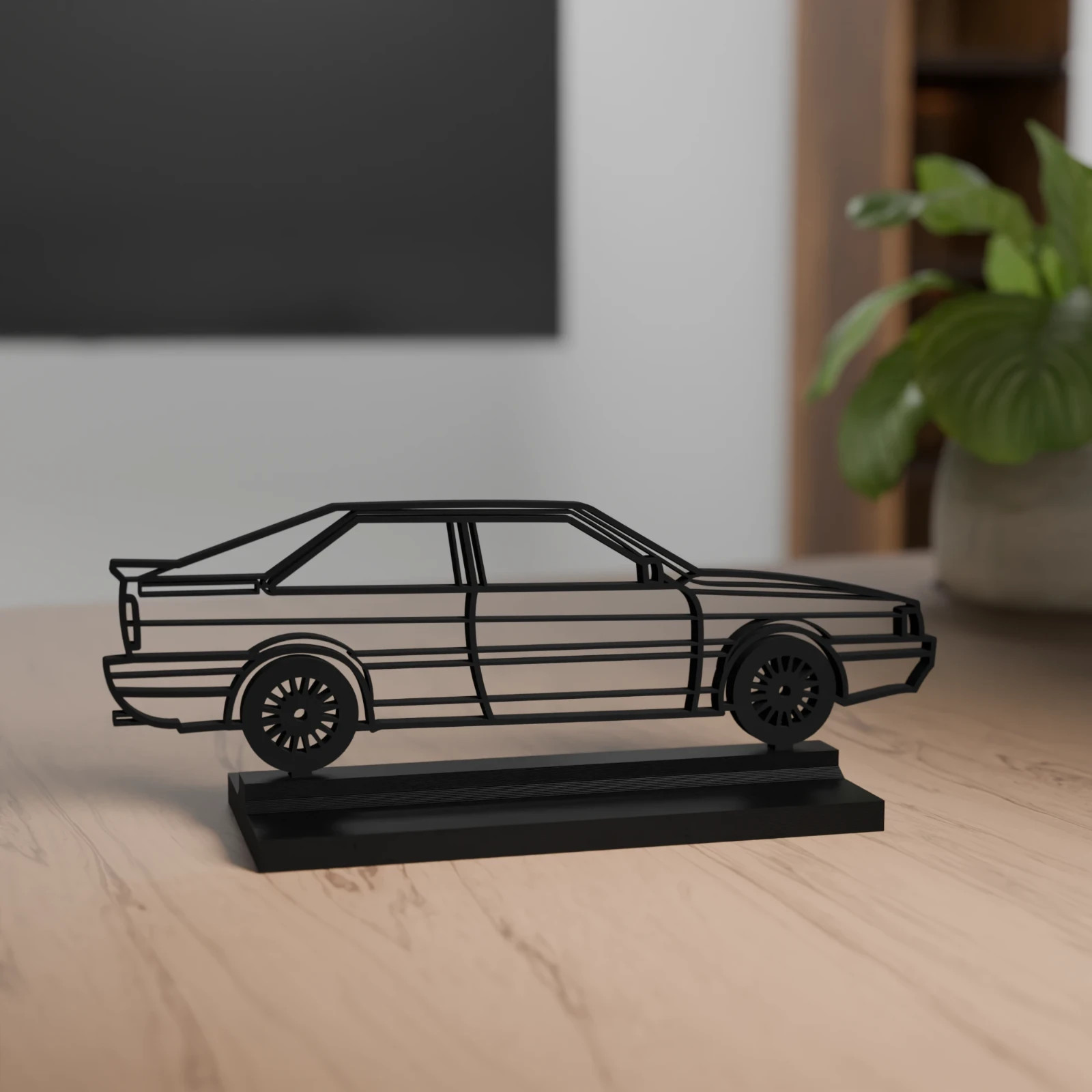 Decorazione 3D modello Coupe GT tipo 85 - regalo per gli amanti dell'auto