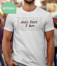 God Says I am Christian T-shirt