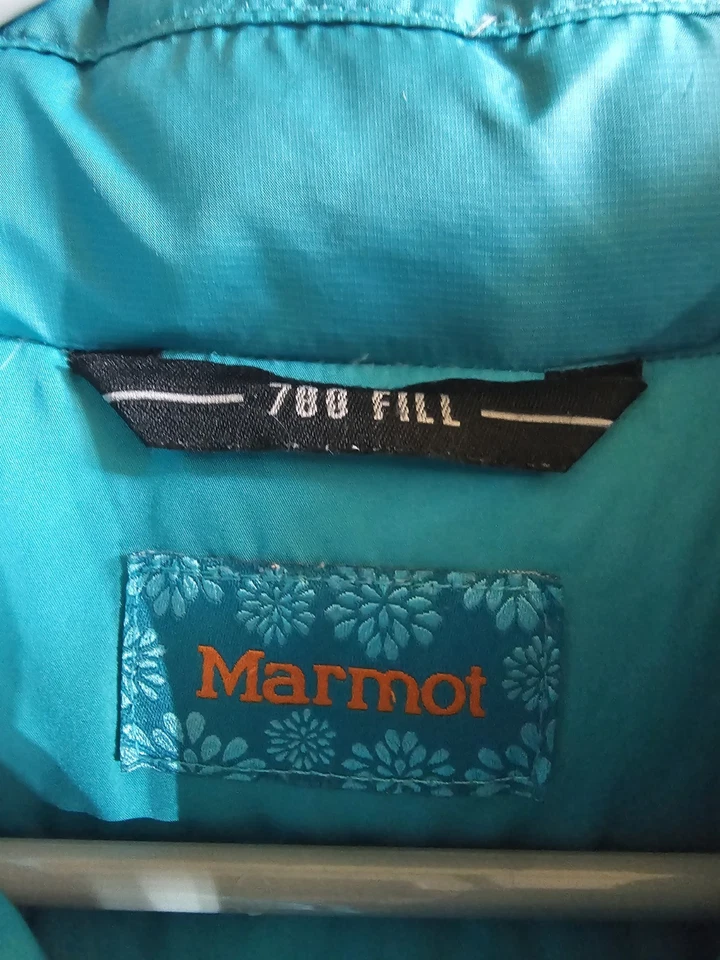 Chaqueta acolchada de relleno Marmot Signature 700 Abrigo con cremallera completa Jóvenes Niñas Talla XL Foto 4 de 4