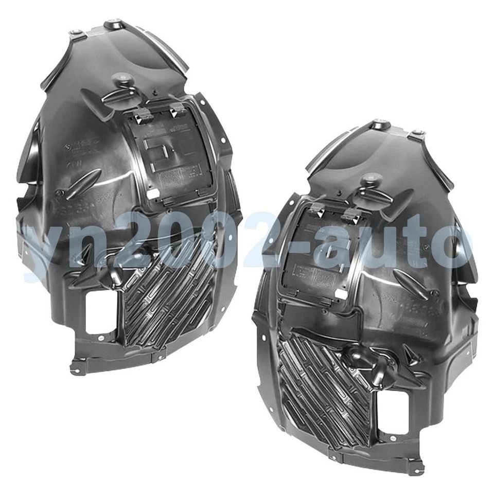 Protector contra salpicaduras forro guardabarros 2 piezas para BMW Serie 4 F32 F33 F36 420i 430i 2014-2016 Foto 4 de 4