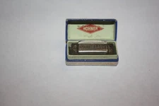 Hohner Little Lady Miniature Harmonica Vintage German Case Included