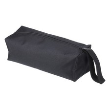 10" Zipper Tool Pouch Multipurpose Tool Bag Waterproof Tote Bag Black