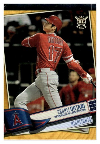 2019 Topps Big League #396 Shohei Ohtani Gold