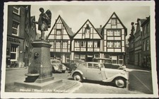 Münster Westphalia 1948 Kiepenkerl Vintage Car Opel Olympia Hansa Borgward 1700
