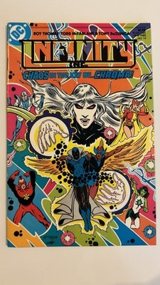 Infinity Inc. #14 DC 1985 Todd McFarlane Early Art Key Issue VF/VG