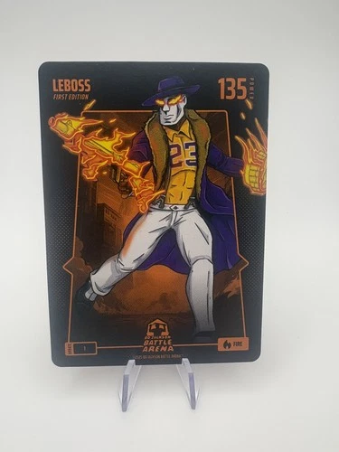 LeBoss `LeBron James` Bo Jackson Battle Arena Battlefoil Fire
