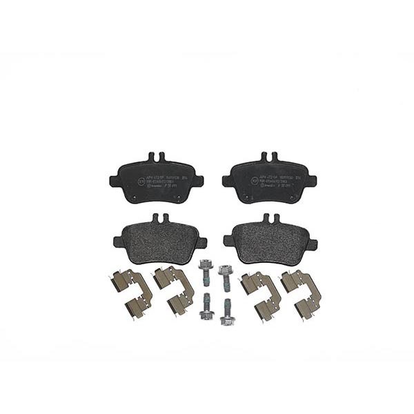 P 50 091 Disc Brake Brake Pad Set Rear Fits Mercedes SLK A-Class By Brembo