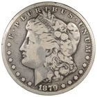 1879-CC Morgan Dollar F+ FINE Circulated Key Date Scratches $1 A3048