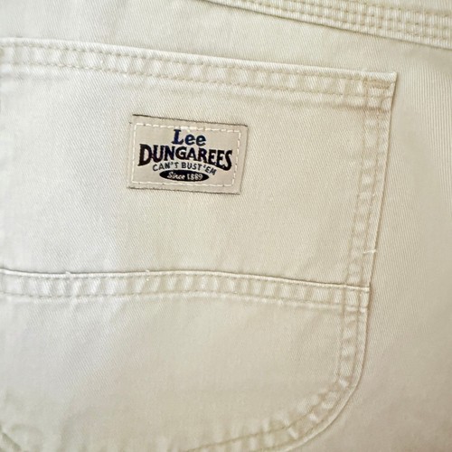 VTG Lee Dungarees Carpenter Utility Relaxed Workwear Y2K Pants Men 38x30 - Picture 6 of 10