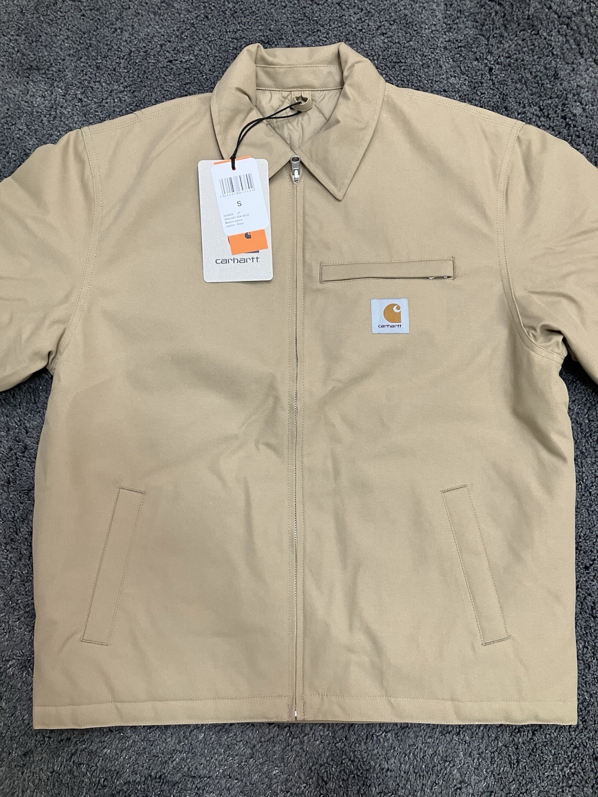 Carhartt WIP Madera Reversible Jacket S Small I030829 Leather RRP £240 image 5