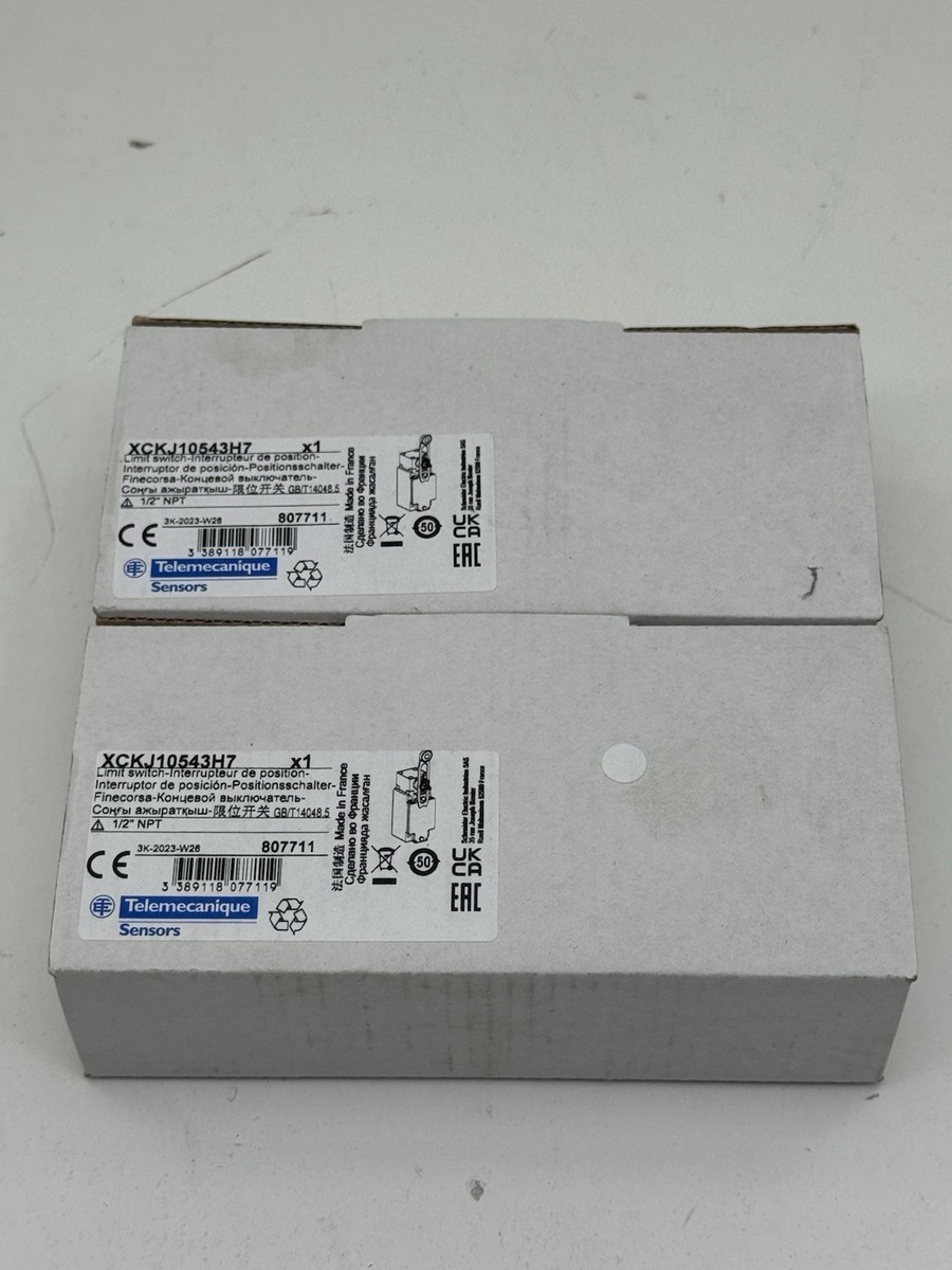 TELEMECANIQUE XCKJ10543H7 LIMIT SWITCH XCKJ STEEL ROLLER LEVEL | eBay