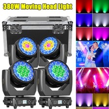 19x20W RGBW LED Zoom Moving Head Beam Light DJ Party Stage Lighting Halloween