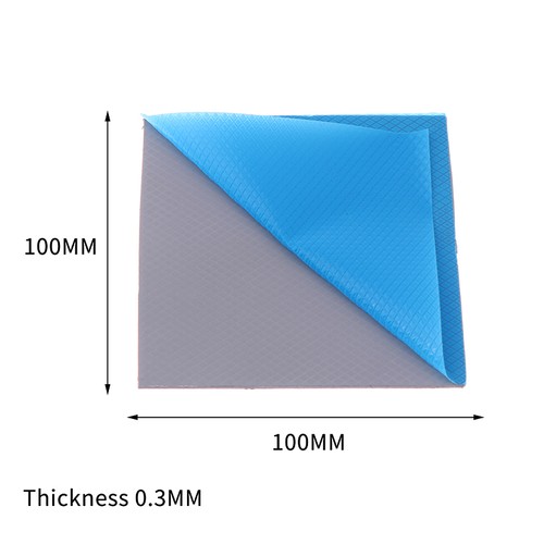 1Pc 15W Thermal Conductive Pad Sheet 0.3/0.5/1.0/1.5MM Silicon Thermal Gap Pads - Afbeelding 13 van 16