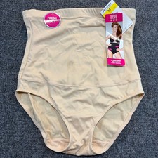 Maidenform Flexees High Waist Brief Shapewear Tummy Firm Control Medium New NWT