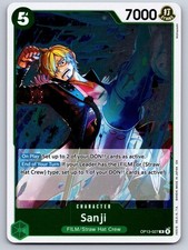 Sanji OP13-027 Rare Carrying On His Will One Piece Foil Near Mint