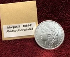 1884-P  Morgan SILVER Dollar ~   My #355