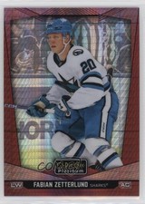 2024-25 O-Pee-Chee Platinum Red Prism 148/199 Fabian Zetterlund #55 08a0