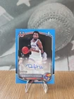 2025/26 Bowman U Darryn Peterson Kansas Jayhawks Rookie BLUE Auto /150