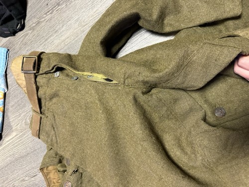 Rare WW1 US Army Button Khaki Service Vintage Jacket Pants Set 1917 Dough Boy - Picture 17 of 19