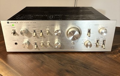 OPTONICA SM-3636 Stereo Amplifier Tested, Working Order