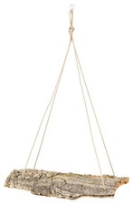 XXL SITZBRETT für Nager- oder Vogelkäfig Vogel Voliere, 20x50 cm | Kork Schaukel