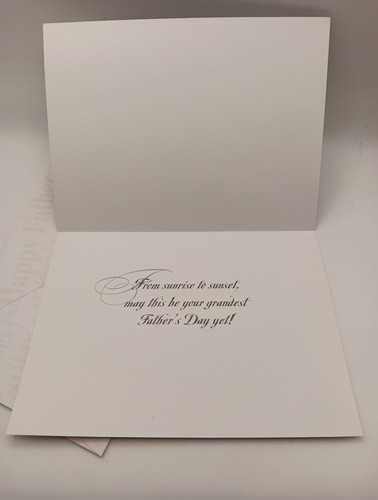 Vintage Father's Day Card with Envelope Leanin'Tree Unused - 第 6/9 張圖片