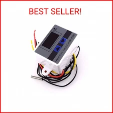HiLetgo DC 12V 10A Digital LED Temperature Controller XH-W3001 Mini Thermostat -