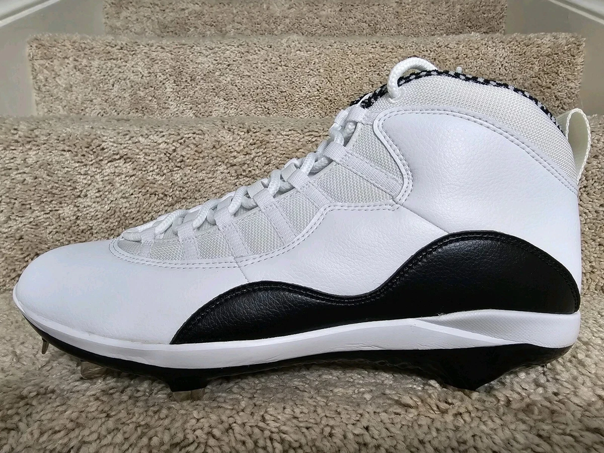 Jordan 10 Retro Metal White Black for Sale | Authenticity