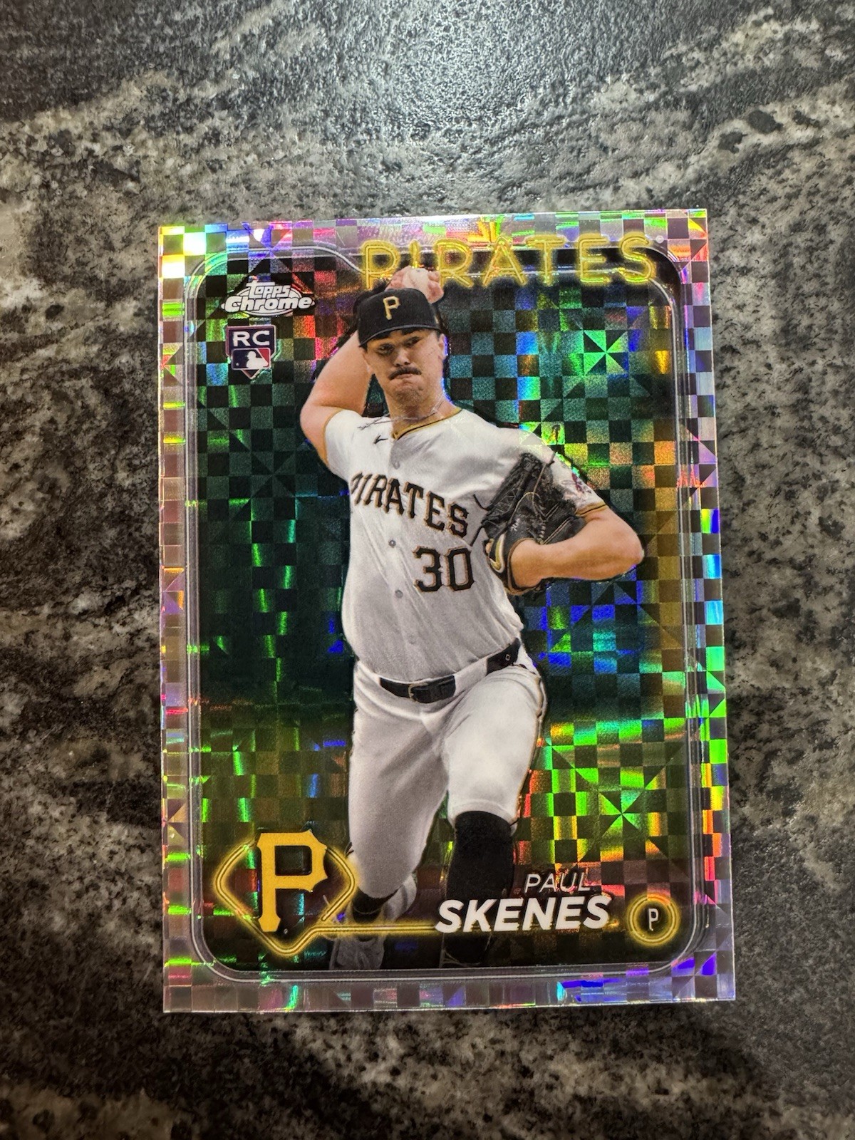 2024 Topps Chrome Update Series - Paul Skenes #USC88 X-Fractor (RC)