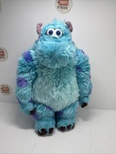 Genuine Disney Store Sully Monsters Inc 15" Inches Soft Toy Plush Large Sulley