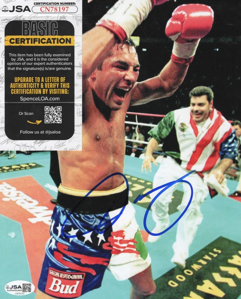Oscar De La Hoya Boxing Autographed Photos for sale | eBay