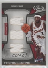 2009-10 Certified Fabric of the Game NBA Die-Cut 2/50 Mo Williams #FOG-MW 2d0