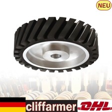 Gummirad Kontaktrad Rolle Rad Für Schleifband Bandschleifer Aluminiumkern 200mm