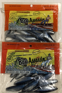 Bass Assassin Sea Shad Fire Tiger - 15cm - 4 Stück