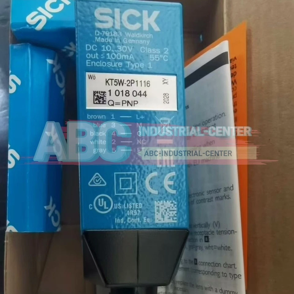 1PCS New SICK KT5W-2P1116 KT5W2P1116 Contrast Sensor# - Image 2 of 4