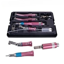 Dental High/Slow Low-Speed Handpiece Kit Contra Angle/Straight HP/Air Motor B2M4
