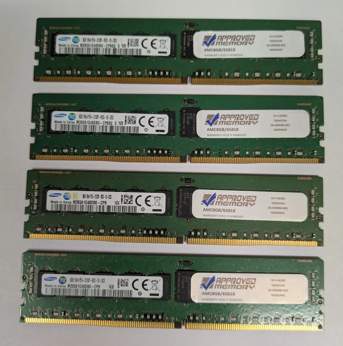 32 GB Total Capacity DDR4 SDRAM Memory (RAM) 4 Modules for sale | eBay