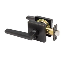 VL2231TB Verona Push Button Privacy Door Lever
