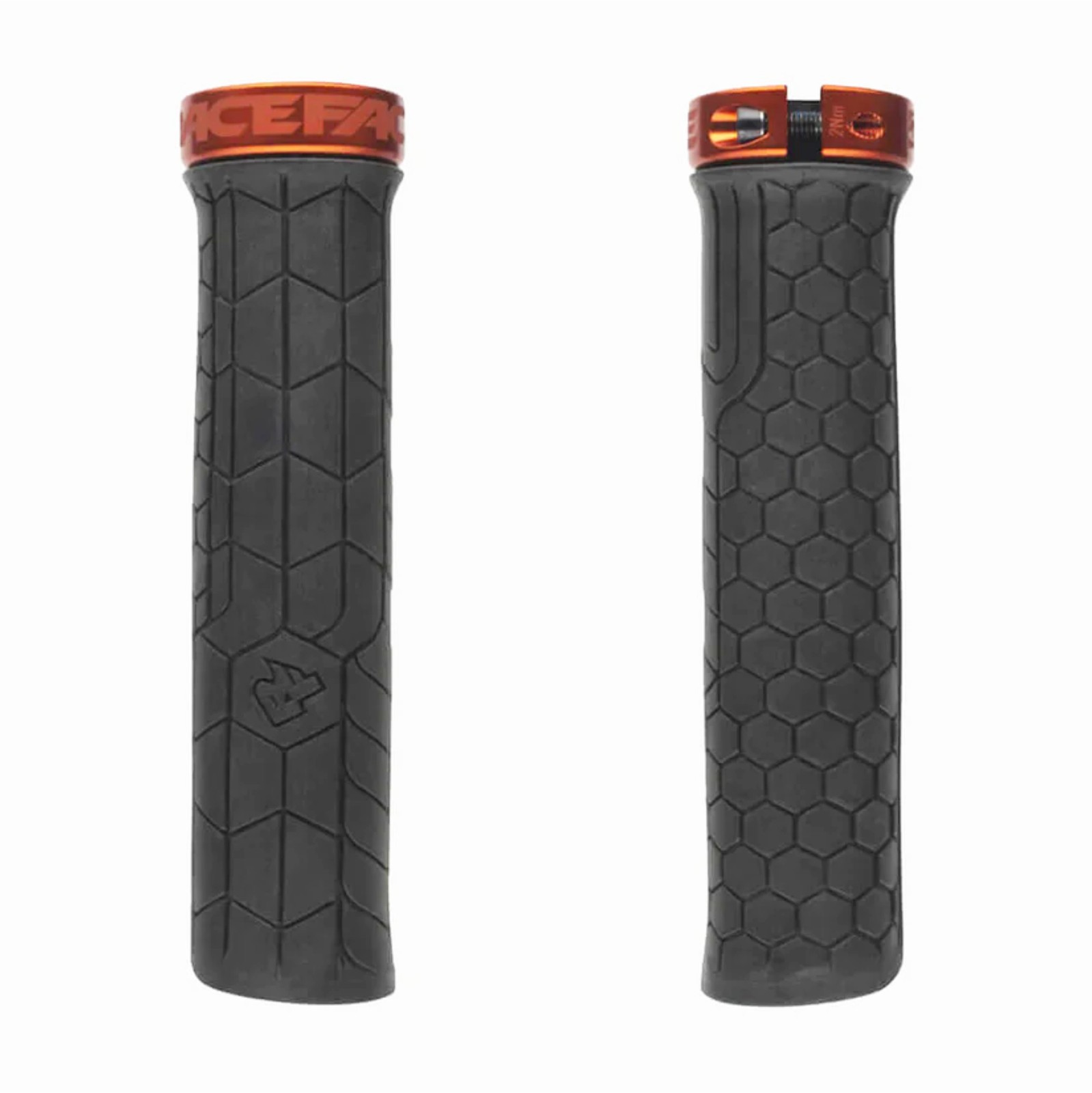Race Face Getta Grip Lock-On Grips 33mm Black / Orange