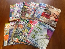 Lot Of 16 Quilting Quilts Magazines Various Lot #1